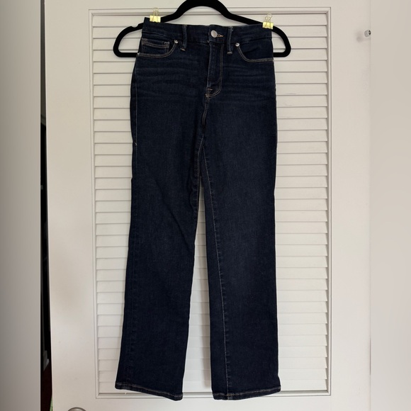 Good American Denim - Good American Stretchy Classic Dark Blue Women's Jeans size 00-4